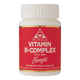Bio Health High Potency Vitamin B-Complex - 60 Capsules Bio Health High Potency Vitamin B-Complex - 60 Capsules