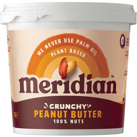 Meridian Crunchy Peanut Butter - 1kg Meridian Crunchy Peanut Butter - 1kg
