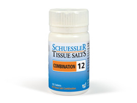 Schuessler Tissue Salts Combination 12 - 125 Tablets Schuessler Tissue Salts Combination 12 - 125 Tablets