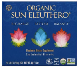 Sun Eleuthero Tablets - 240 Tablets Sun Eleuthero Tablets - 240 Tablets
