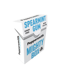 Peppersmith Gum Mighty Box Spearmint - 33 Pieces Peppersmith Gum Mighty Box Spearmint - 33 Pieces