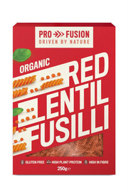 Profusion Organic Red Lentil Fusilli - 250g Profusion Organic Red Lentil Fusilli - 250g