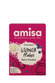 Amisa Organic Gluten Free Quinoa Flakes - 400g Amisa Organic Gluten Free Quinoa Flakes - 400g