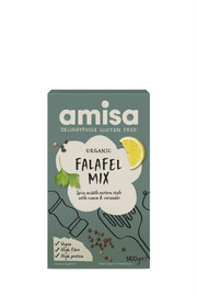 Amisa Organic Gluten Free Falafel Mix - 160g Amisa Organic Gluten Free Falafel Mix - 160g
