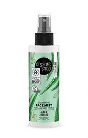 Organic Shop Aloe & Avocado Soothing Face Mist - 150ml Organic Shop Aloe & Avocado Soothing Face Mist - 150ml