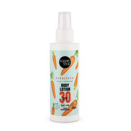 Organic Shop Carrot Sunscreen Body Lotion SPF30 - 150ml Organic Shop Carrot Sunscreen Body Lotion SPF30 - 150ml