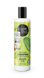 Organic Shop Avocado & Olive Repairing Shampoo - 280ml Organic Shop Avocado & Olive Repairing Shampoo - 280ml