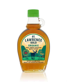 St Lawrence Gold Organic Pure Amber Canadian Maple Syrup - 330g St Lawrence Gold Organic Pure Amber Canadian Maple Syrup - 330g