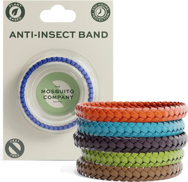The Mosquito Company Leather Anti Insect Band - 1 Band The Mosquito Company Leather Anti Insect Band - 1 Band