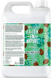 Faith in Nature Coconut Hand & Body Lotion - 5L Faith in Nature Coconut Hand & Body Lotion - 5L