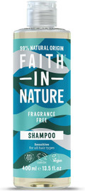 Faith in Nature Fragrance Free Shampoo - 400ml Faith in Nature Fragrance Free Shampoo - 400ml