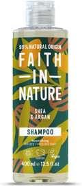 Faith in Nature Shea & Argan Shampoo - 400ml Faith in Nature Shea & Argan Shampoo - 400ml