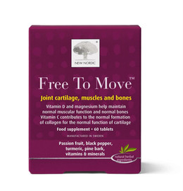 New Nordic Free to Move - 60 Tablets New Nordic Free to Move - 60 Tablets