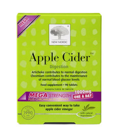 New Nordic Apple Cider Mega Strength - 90 Tablets New Nordic Apple Cider Mega Strength - 90 Tablets