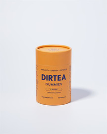 Dirtea Chaga Energy Gummies Lemon Flavour - 60 Gummies Dirtea Chaga Energy Gummies Lemon Flavour - 60 Gummies
