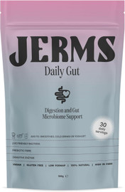 JERMS Daily Gut All Natural 4-in-1 Gut Supplement - 180g JERMS Daily Gut All Natural 4-in-1 Gut Supplement - 180g