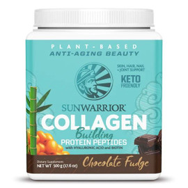 SunWarrior Chocolate Fudge Collagen Building Protein Peptides - 500g SunWarrior Chocolate Fudge Collagen Building Protein Peptides - 500g