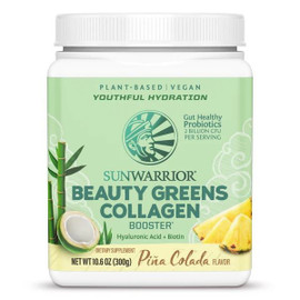 SunWarrior Pina Colada Beauty Greens Collagen Booster - 300g SunWarrior Pina Colada Beauty Greens Collagen Booster - 300g