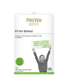 Pro-Ven Biotics Fit for School - 30 Tablets Pro-Ven Biotics Fit for School - 30 Tablets