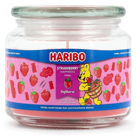 Haribo Scented Candle Strawberry Happiness - 300g Haribo Scented Candle Strawberry Happiness - 300g