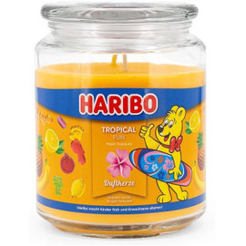 Haribo Scented Candle Tropical Fun - 510g Haribo Scented Candle Tropical Fun - 510g