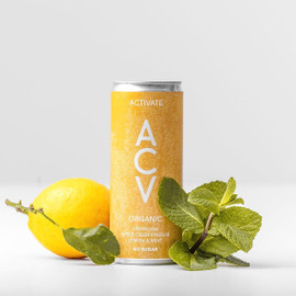 Apeal World ACTIVATE Sparkling ACV, Lemon & Mint - 250ml (Pack of 12) Apeal World ACTIVATE Sparkling ACV, Lemon & Mint - 250ml (Pack of 12)