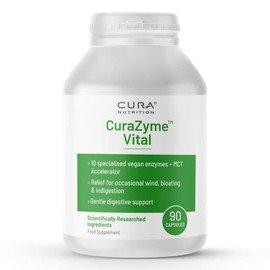 Cura Nutrition CuraZyme Vital - 90 Capsules Cura Nutrition CuraZyme Vital - 90 Capsules