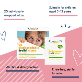 The Eye Doctor Junior Eyelid Wipes - 20 Wipes The Eye Doctor Junior Eyelid Wipes - 20 Wipes