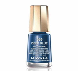 Mavala Deep Blue (no.269) Pearl Nail Colour - 5ml