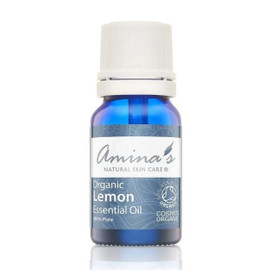 Amina's Natural Skincare Pure Organic Lemon Essential Oil - 10ml