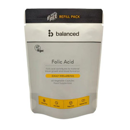 Balanced Folic Acid Refill Pouch - 60 Veg Caps
