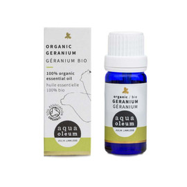 Aqua Oleum Organic Geranium Essential Oil - 10ml