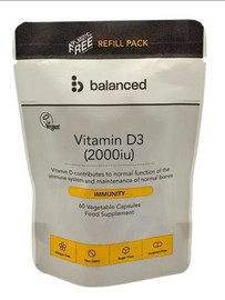 Balanced Vitamin D3 - 60 Veggie Caps