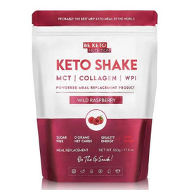 BeKeto Diet Keto Shake Wild Raspberry - 500g