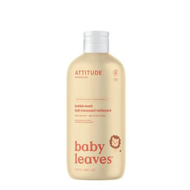 Attitude Baby Leaves Bubble Wash Pear Nectar - 473ml