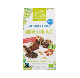 Belvas Almonds Chia Balls No Sugar Added - 100g