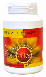 Bee Health Pollen 500mg - 100 Capsules