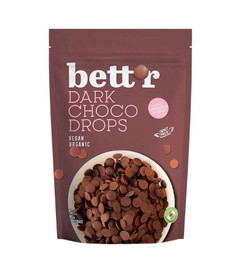 Bettr Vegan Dark Choco Drops - 200g