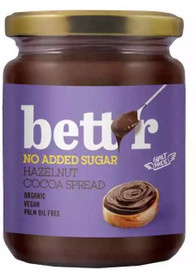 Bettr Hazelnut Cocoa Spread No Added Sugar - 250g
