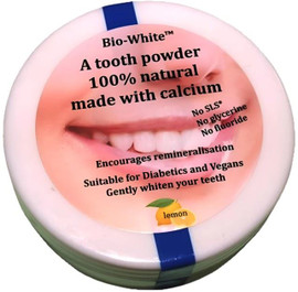 Bio-White Organic Tooth Powder Lemon - 35g
