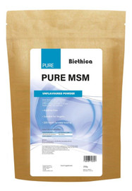 Biethica MSM Powder Unflavoured Vegan - 250g