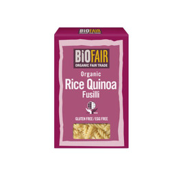 Biofair Organic Rice Quinoa Fusilli Pasta Fair Trade - 250g