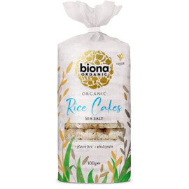 Biona Organic Rice Cakes With Salt - 100g