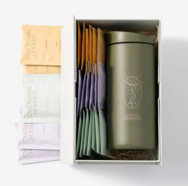 London Nootropics Gift Box Kahki MiiR Travel Cup + 18 Sachets - 1 Box