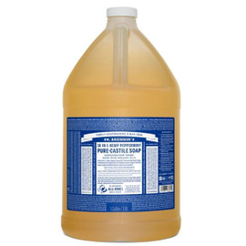 Dr Bronner Peppermint Pure-Castile Liquid Soap - 3790ml