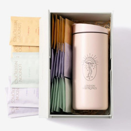 London Nootropics Gift Box Pink MiiR Travel Cup + 18 Sachets - 1 Box