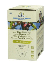 MANI Organic Extra Virgin Olive Oil BIB - 3L