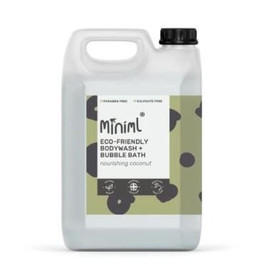 Miniml Nourishing Coconut Bodywash and Bubble Bath - 5L