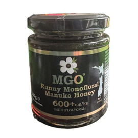 MGO Manuka Honey 600+ Runny Monofloral - 250g