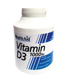 HealthAid Vitamin D3 1000iu - 1000 Tablets